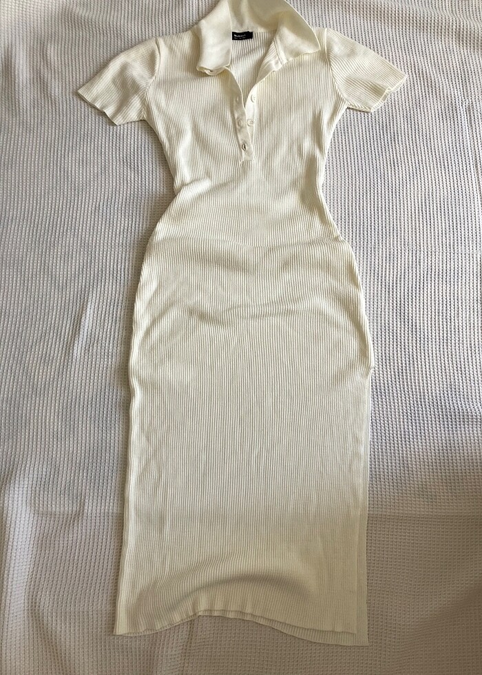 yırtmaçlı elbise - Görsel 2