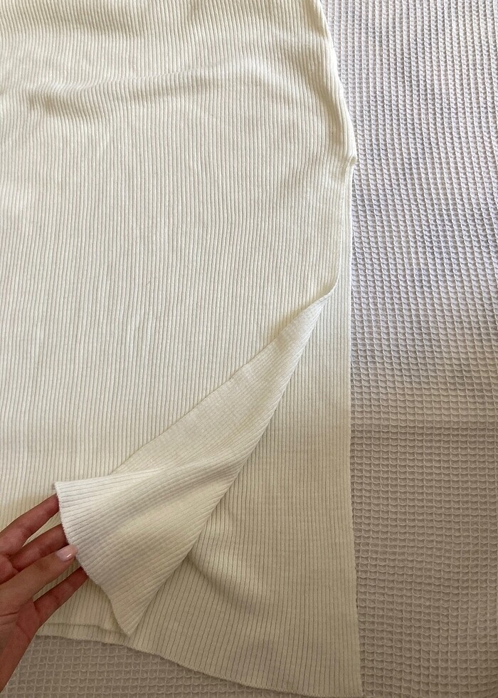 yırtmaçlı elbise - Görsel 3