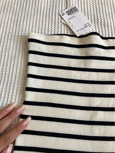 H&M straplez üst