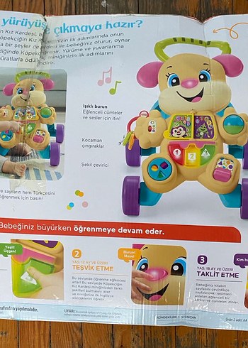 Fisher Price Köpekçik Eğitici Yürüteç - Görsel 7