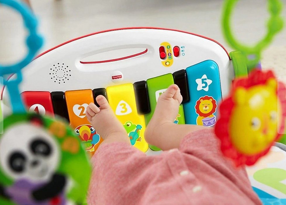 Fisher Price Oyun Halısı Piyanolu - Görsel 4