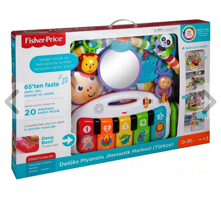 Fisher Price Oyun Halısı Piyanolu - Görsel 5