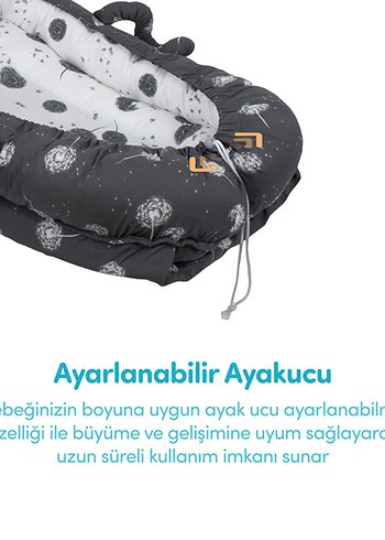 Anne Yanı Yastıklı Reflü Yatağı - Görsel 6