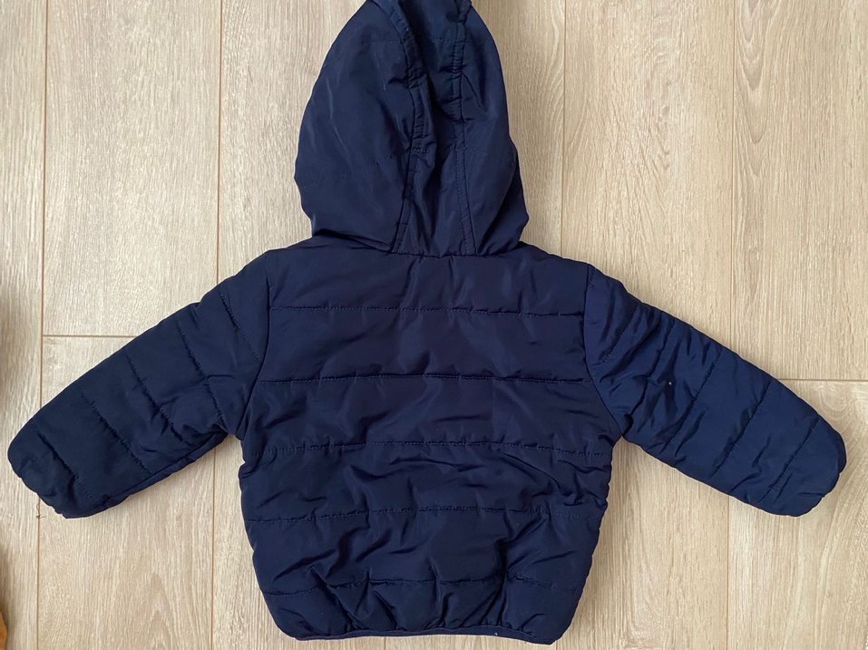 LCW 1,5 yaş Lacivert Kapüşonlu Mont - Görsel 2