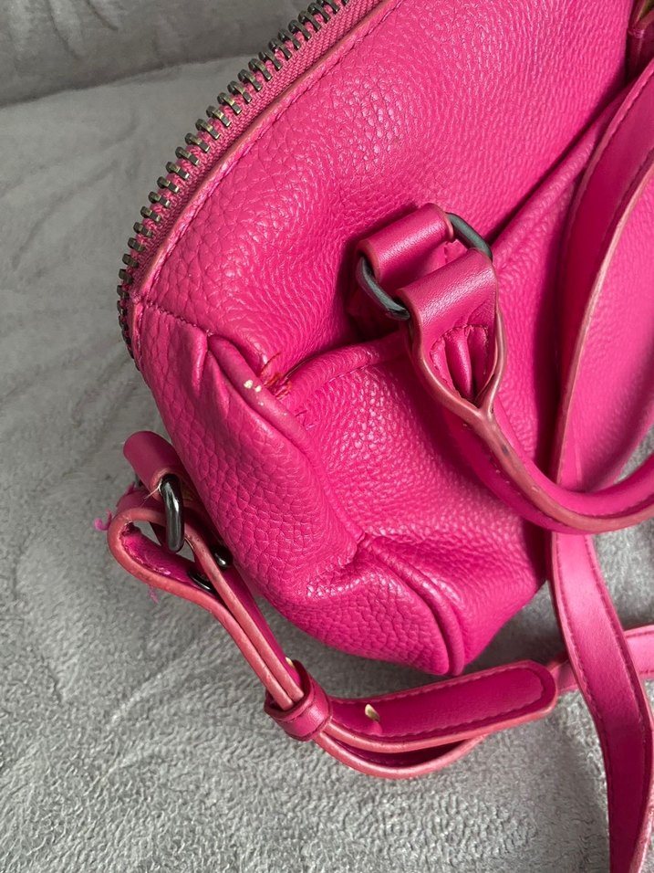 Mango Fuşya Çanta - Görsel 4