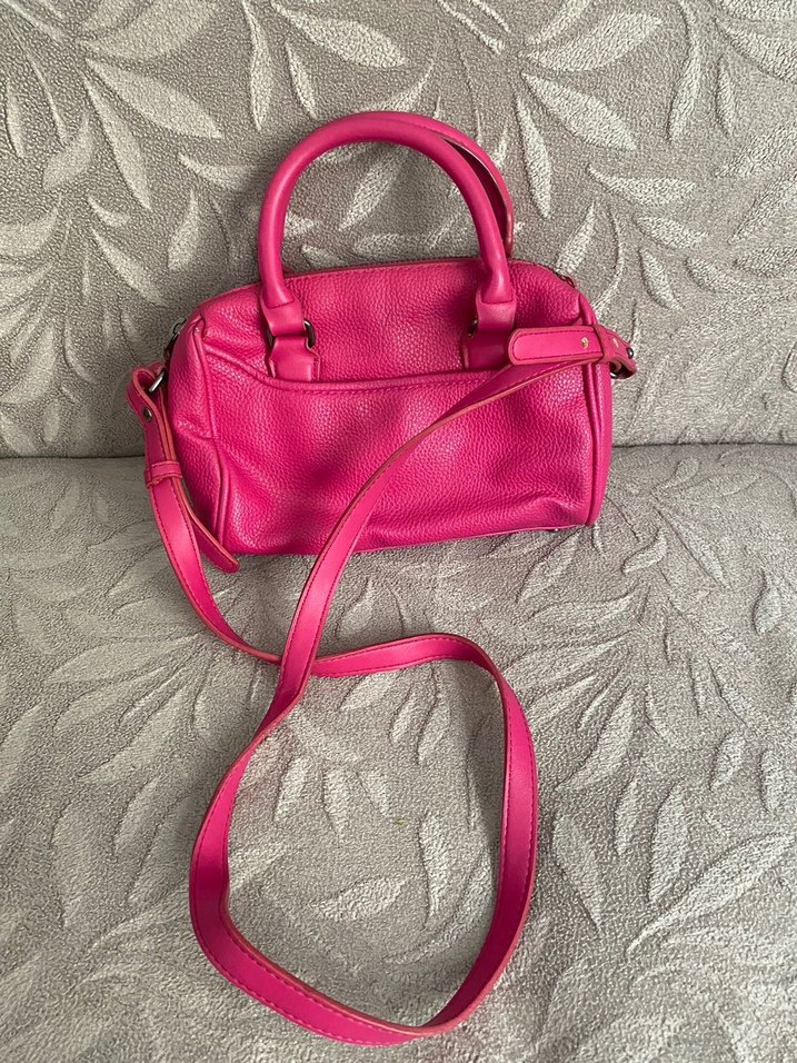 Mango Fuşya Çanta - Görsel 2
