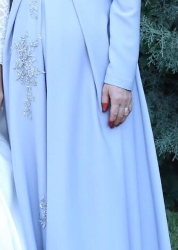 Tesettür Abiye Hakim Yaka - Görsel 4