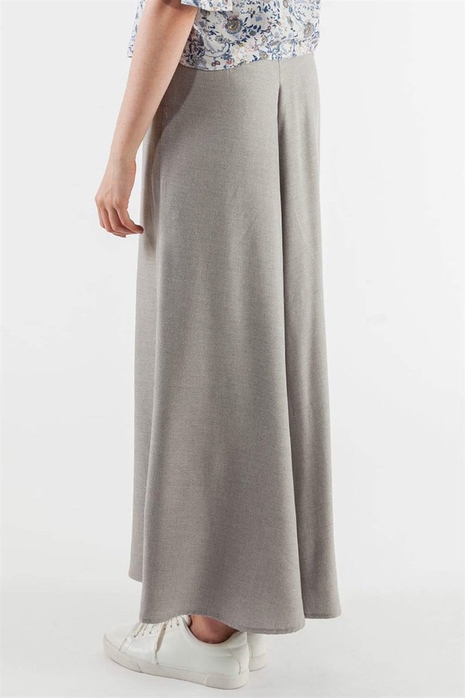 StreetBox Geniş Paçalı Pantolon- Pantolon Etek - Görsel 3