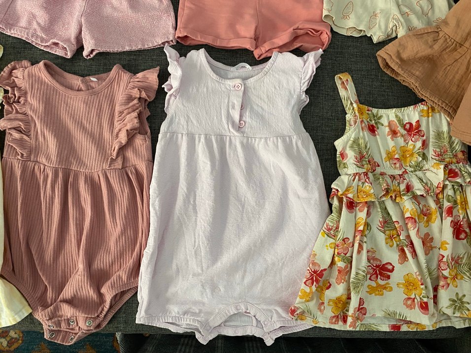 Kız Bebek Yazlık Toplu Satış 12-18 ay - Görsel 4