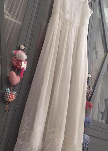 Mudo İp Askılı Uzun Yazlık Elbise - Görsel 5