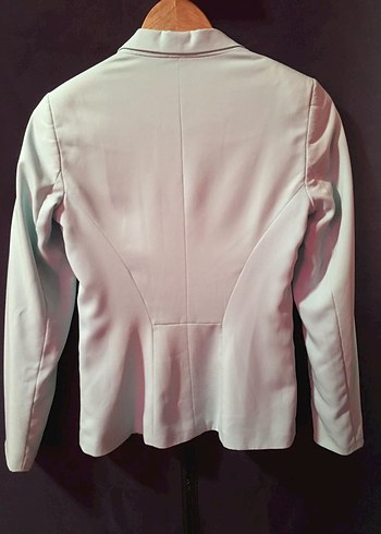 Bershka Blazer Ceket Açık Mavi - Görsel 3