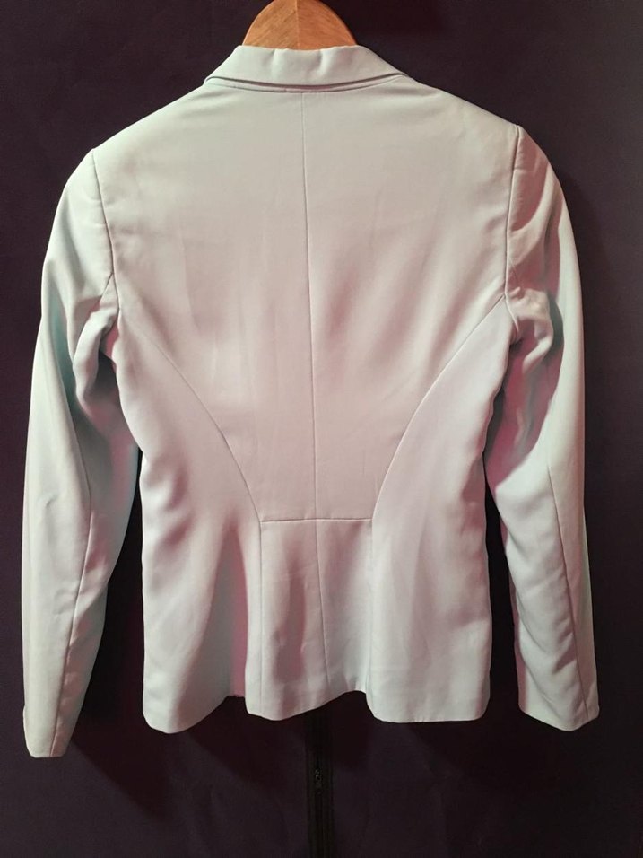 Bershka Blazer Ceket Açık Mavi - Görsel 3