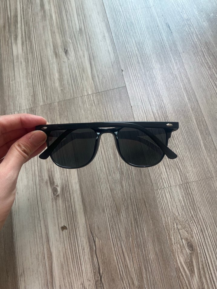 Siyah Unisex Güneş Gözlüğü - Görsel 2