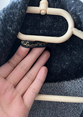 Füme Kalın Cepli Uzun Kaban - Görsel 3