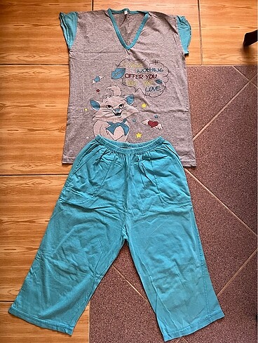 2li Alt Üst Pijama Takımı