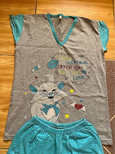 Diğer 2li Alt Üst Pijama Takımı