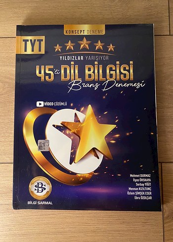 TYT Yıldızlar Yarışıyor 45'li Dil Bilgisi Denemesi