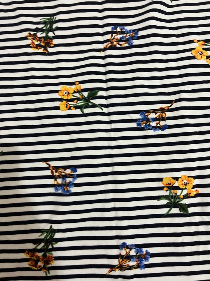 Çok Renkli Desenli Mini Hamile Şortu - Görsel 2