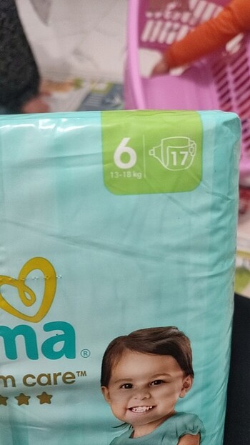 6 Beden: 16+ kg Beden Bebek bezl