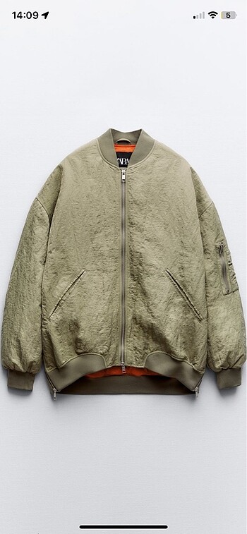 Zara bomber ceket