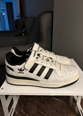 Adidas Beyaz Siyah Platform Spor Ayakkabı