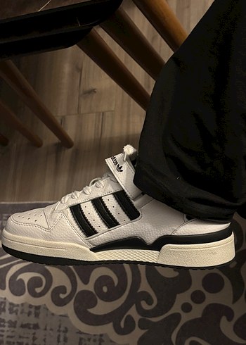 Adidas Adidas Beyaz Siyah Platform Spor Ayakkabı