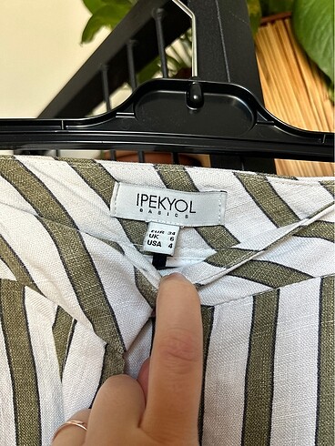 İpekyol keten pantolon - Görsel 3