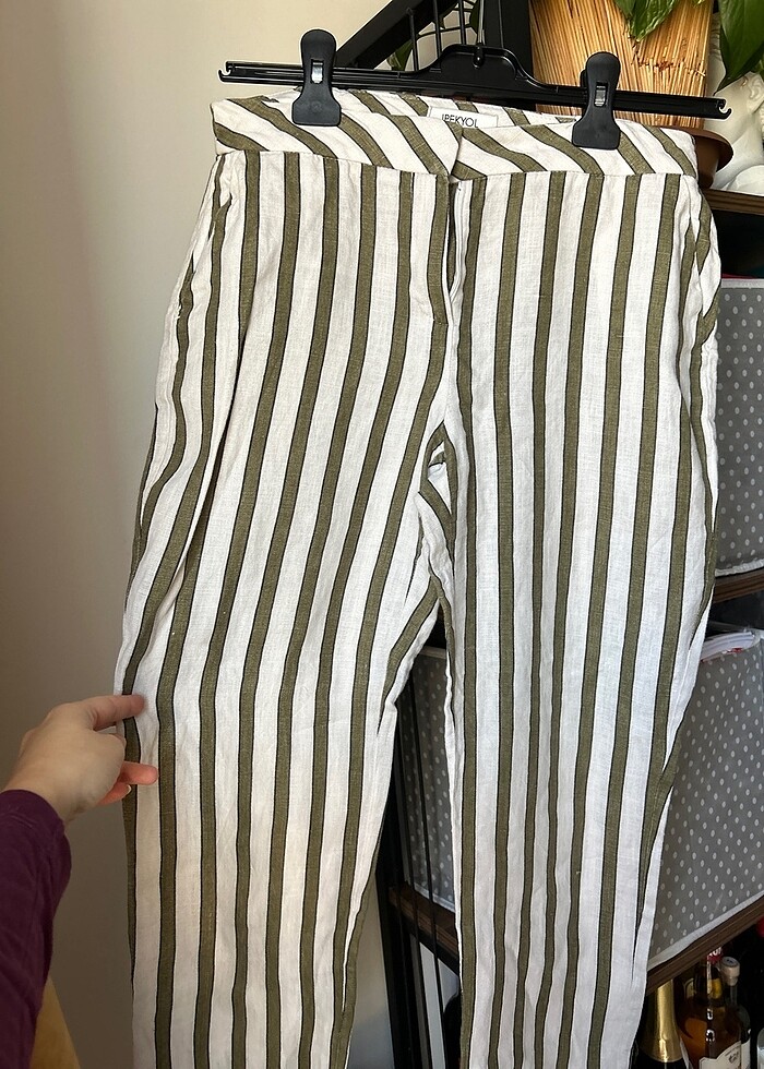 İpekyol keten pantolon - Görsel 2