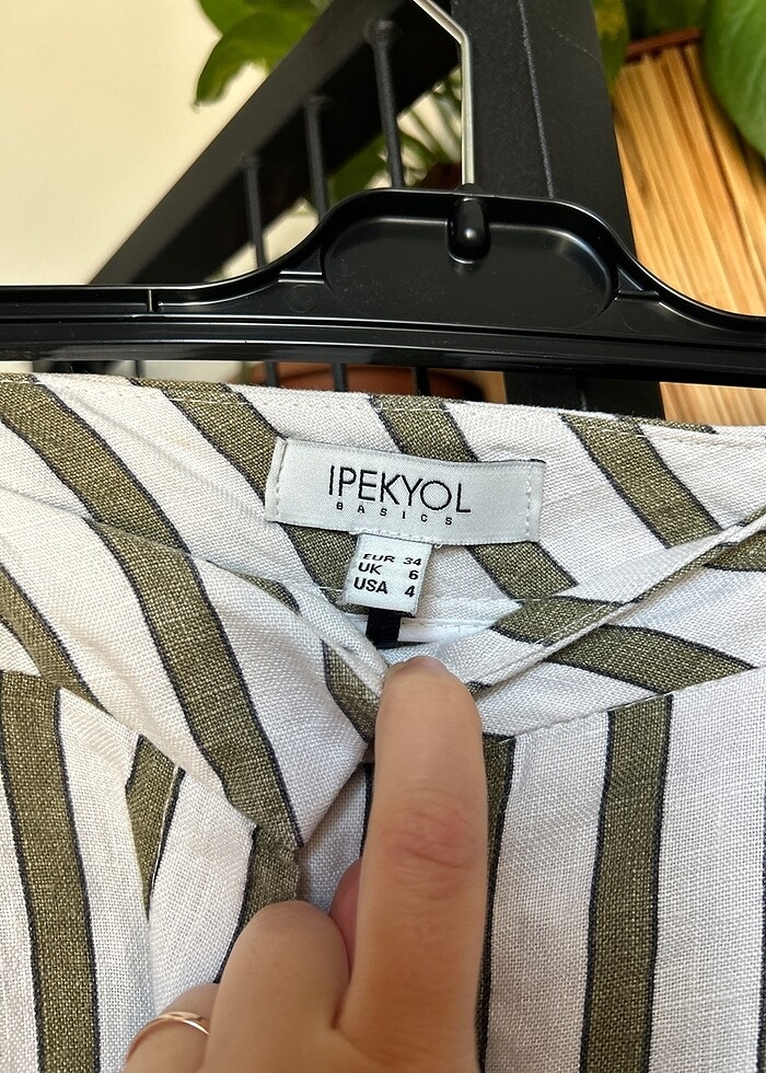 İpekyol keten pantolon - Görsel 3