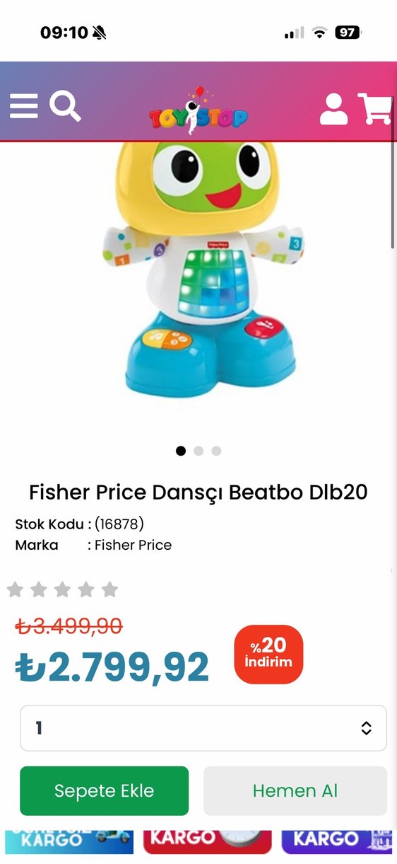 Renkli ve Eğlenceli Çocuk Robot Oyuncak — görsel 3/3