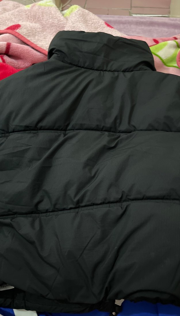 Kadın Siyah Fermuarlı Şişme Yelek - Görsel 2