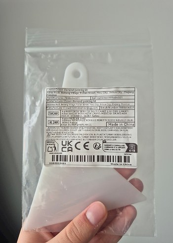 Diamond painting elmas boyama kit sabitleyici spatula malzeme - Görsel 2