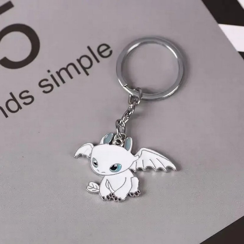 Gecenin Öfkesi ve Işığın Öfkesi Disney Ejderha Anahtarlık 2'li - Görsel 4