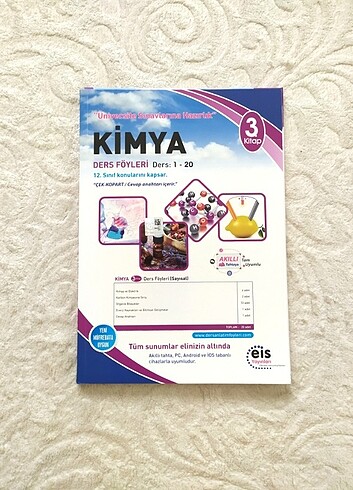 Eis yayınları kimya 12 ders föyleri daf konu anlatımlı fasikül 3