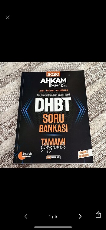 Dhbt kitabı