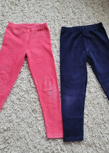 Kız Çocuk Renkli Elastik Tayt - Görsel 4