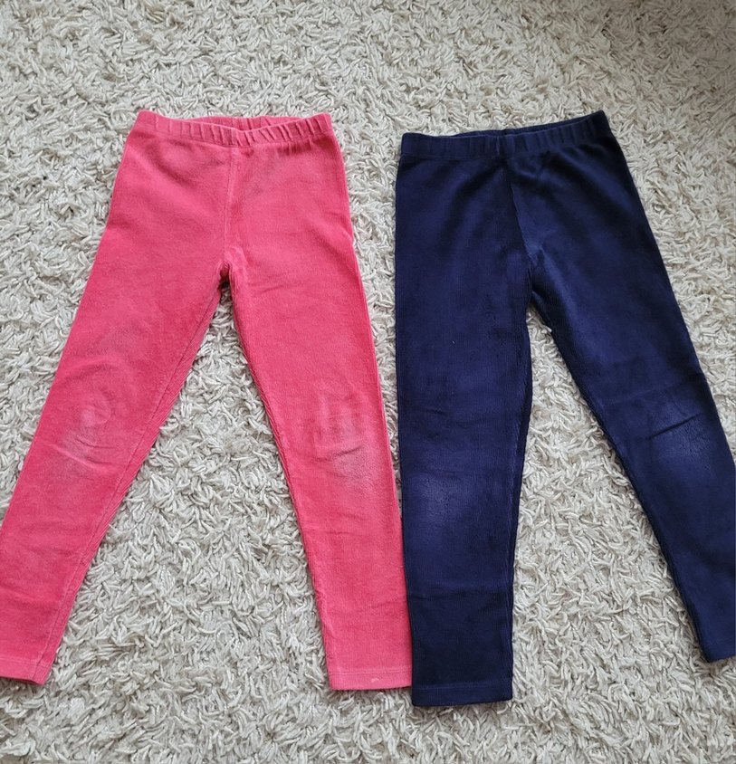 Kız Çocuk Renkli Elastik Tayt - Görsel 4