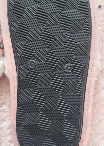 Nakışlı Pembe Ev Terliği - Görsel 4