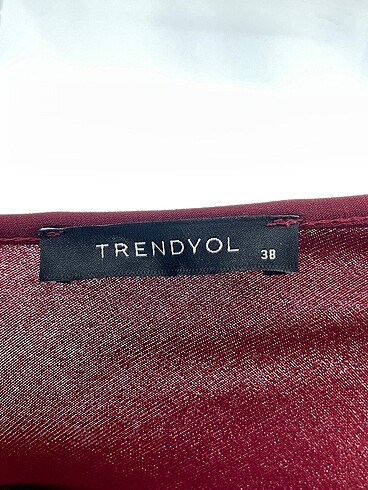 38 Beden bordo Renk Trendyol & Milla Kısa Elbise %70 İndirimli.