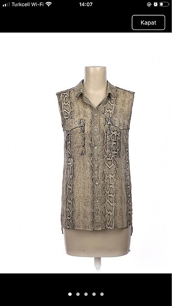 Mango Gömlek - Görsel 7