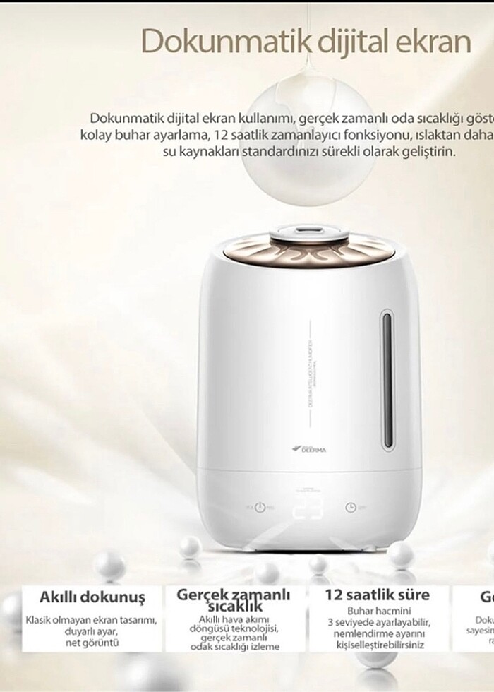 Deerma Hava nemlendirici - Görsel 3