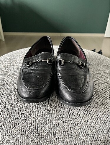 37,5 Beden Deri Loafer