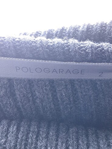 m Beden gri Renk Polo Garage Kazak / Triko %70 İndirimli.