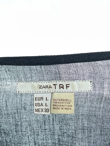 l Beden siyah Renk Zara Bluz %70 İndirimli.