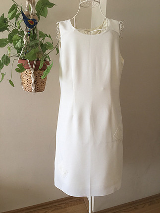 Elbise beyaz 