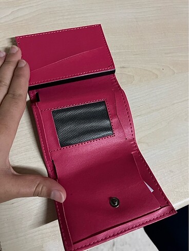 Pembe kartlıklı cüzdan - Görsel 2