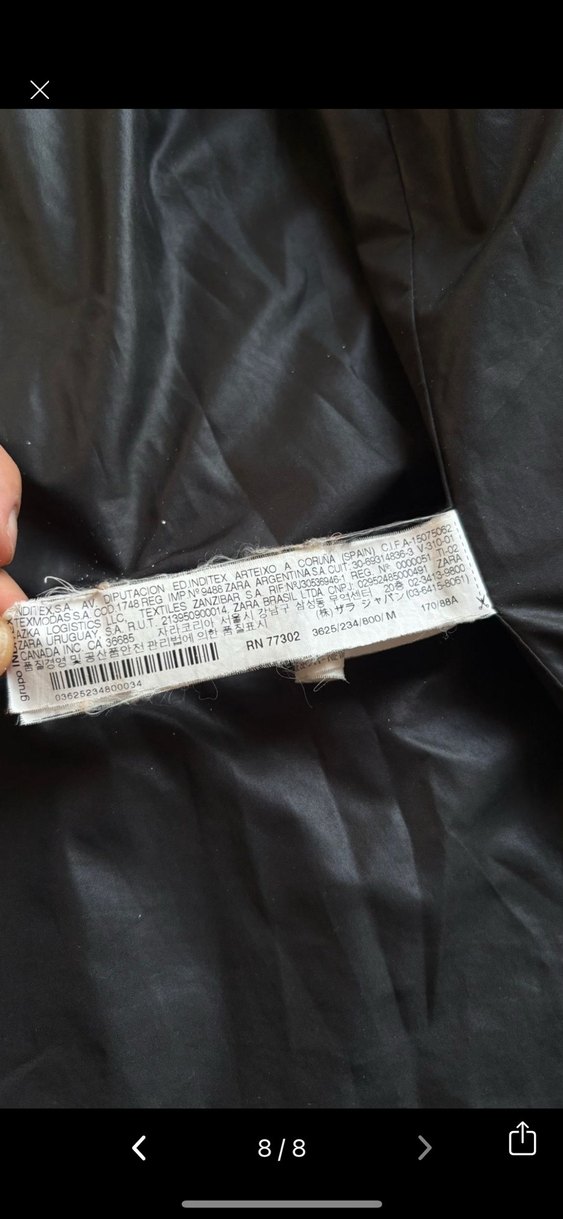 Zara orijinal ceket - Görsel 4