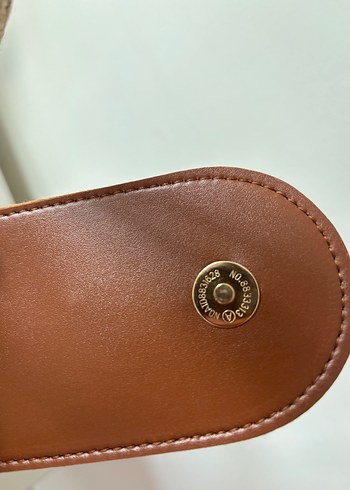 YSL ORİJİNAL HASIR Kahverengi Bohem Kadın Çanta - Görsel 3