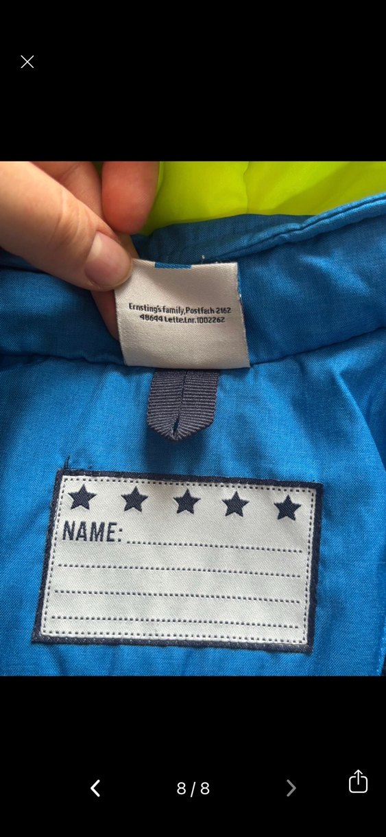 Erkek Çocuk Mavi Kapüşonlu Fermuarlı Mont - Görsel 4