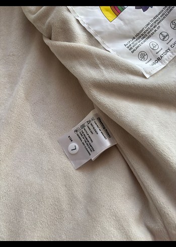 Bej Düğmeli erkek kadın  Ceket gömlek İçi pelus - Görsel 7